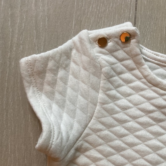 🌊Hope & Henry Girls Cream Knit Dress🌊 - Picture 2 of 11